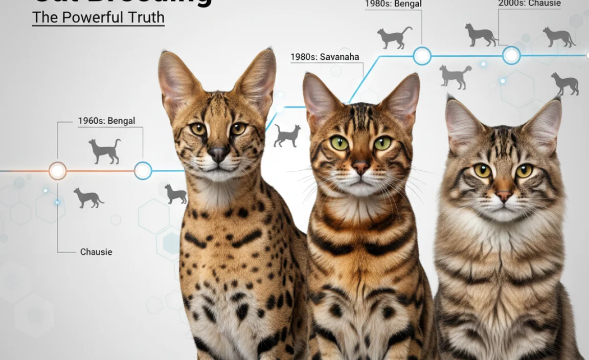 Timeline of Hybrid Cat Breeding