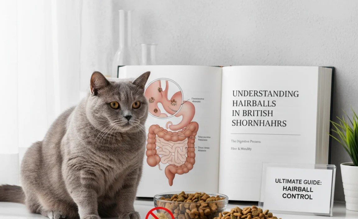 Understanding Hairballs in British Shorthairs