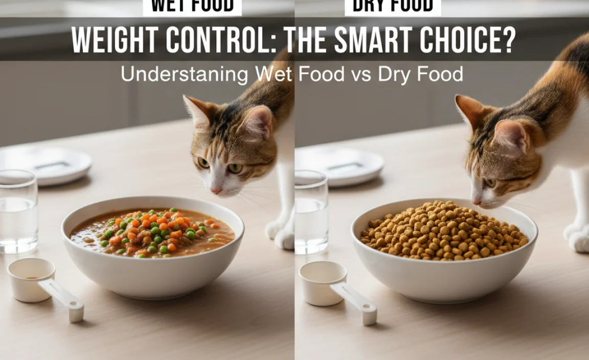 Understanding Wet Food vs Dry Food for Weight Control