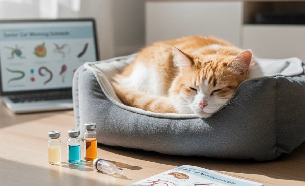 Understanding Worms in Senior Cats