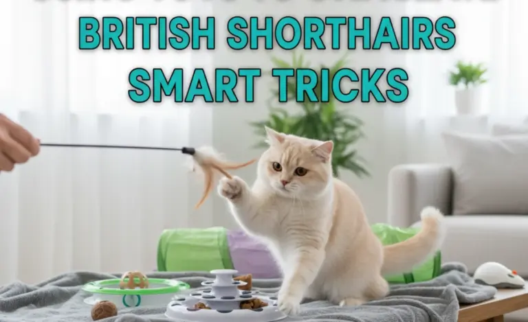 Using Toys to Stimulate British Shorthairs: Smart Tricks