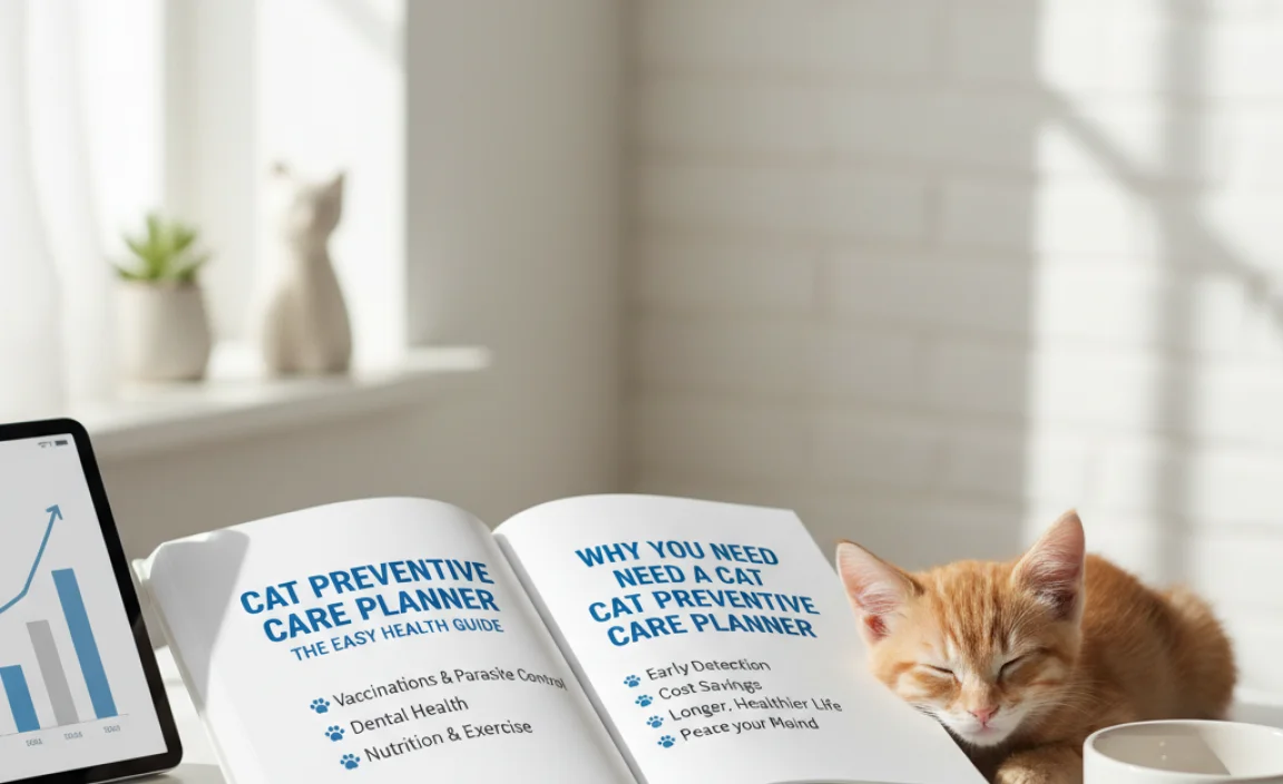 Why You Need a Cat Preventive Care Planner
